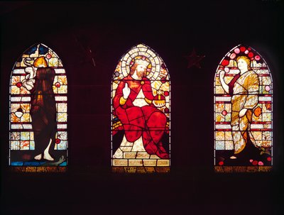 Psalm 116, Christ in Glory, Psalm 103, St Nicholas Church, Cramlington by Daniel Cottier